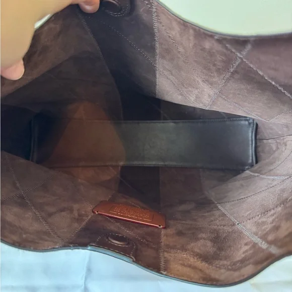 Coach Brooklyn 39 in Patchwork with snakeskin - Picture 8 of 9